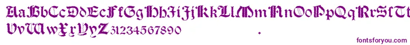 SalterioTrash Font – Purple Fonts