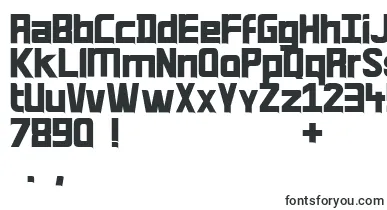  Quirk33 font