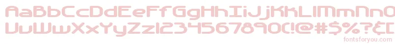 Automati Font – Pink Fonts on White Background