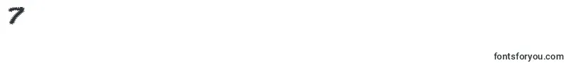 Komikatr Font – Fonts for Digit 7