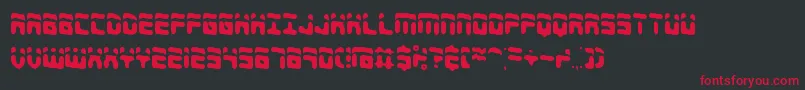 4shadow Font – Red Fonts on Black Background