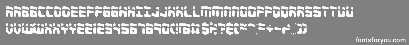 4shadow Font – White Fonts on Gray Background