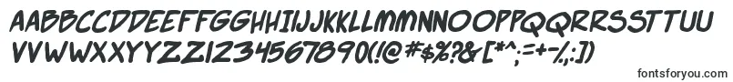 SuperWebcomicBros.Bold-fontti – Alkavat S:lla olevat fontit