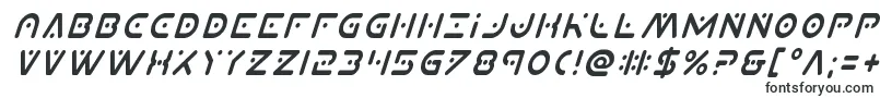 Шрифт Planetxcondital – высокотехнологичные шрифты