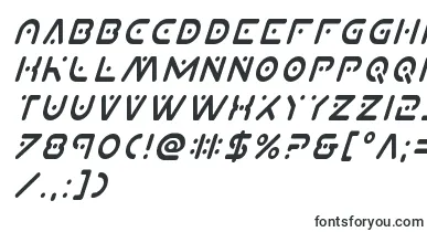  Planetxcondital font