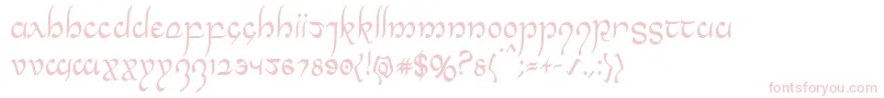 Halfelvencond Font – Pink Fonts
