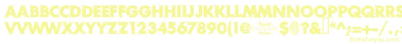 RoughDraft Font – Yellow Fonts