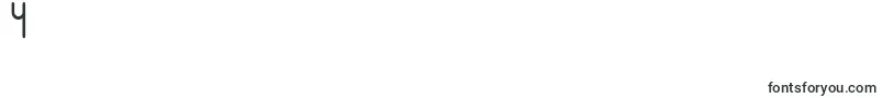 フォントSenziRegular – フォント数字4