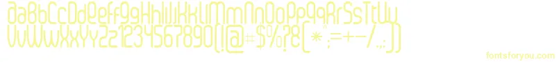 SenziRegular Font – Yellow Fonts