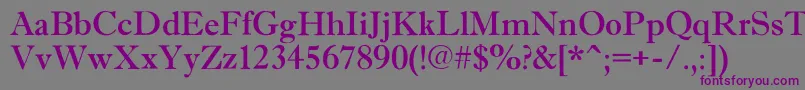 More about AAntiquetradyrgh Font AAntiquetradyrgh Font – Purple Fonts on Gray Background