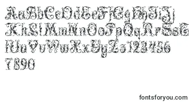 LeafyGlade font – print Fonts