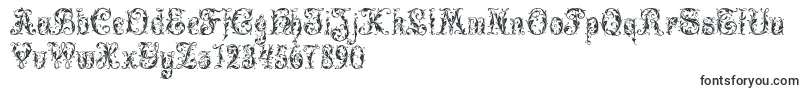 Шрифт LeafyGlade – цирковые шрифты