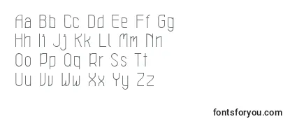 Review of the LeichtRegular Font
