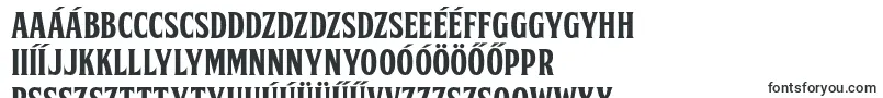 Шрифт FtySkorzhenNcv – венгерские шрифты