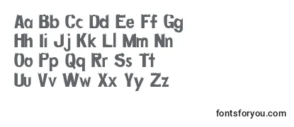 Decaying Font