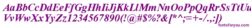 TimeRomanBoldItalic Font – Purple Fonts