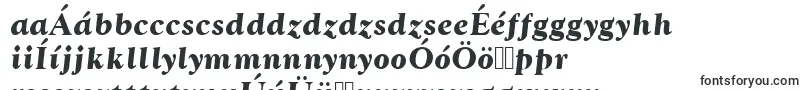GoudytBoldItalic-fontti – unkarilaiset fontit