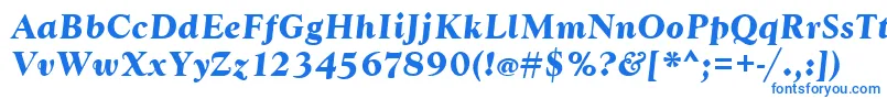 fuente GoudytBoldItalic – Fuentes Azules