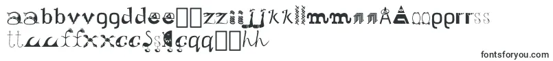 Fonte OldDreadfulNo.7Bt – fontes uzbeques