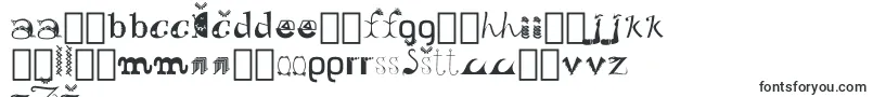 OldDreadfulNo.7Bt-Schriftart – lettische Schriften