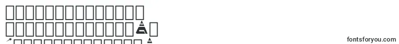 Fonte OldDreadfulNo.7Bt – fontes chineses (simplificados)