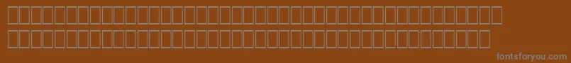 Шрифт WpMathextendedb – серые шрифты на коричневом фоне
