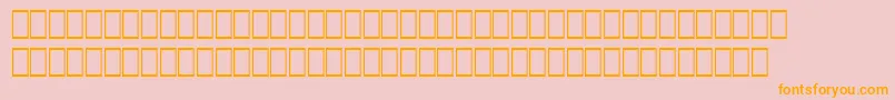 Шрифт WpMathextendedb – оранжевые шрифты на розовом фоне