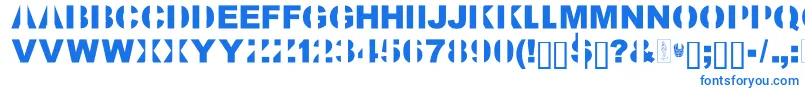 KillAllFonts Font – Blue Fonts