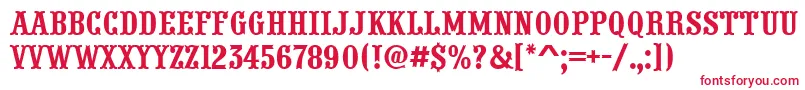 APresentumnr Font – Red Fonts