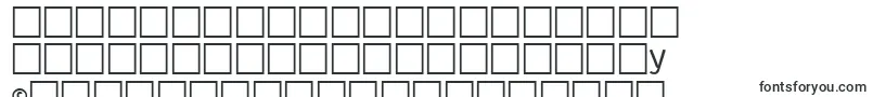 フォントOfficinasansctt – バシキール文字
