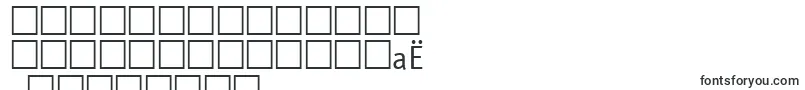フォントOfficinasansctt – パンジャブ文字