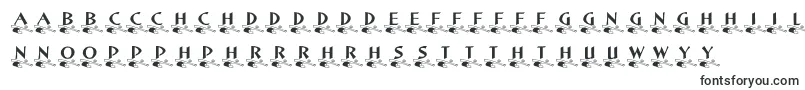 Шрифт KrLittleLeague – валлийские шрифты