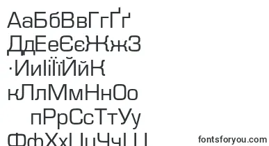 Eurofontc font – ukrainian Fonts