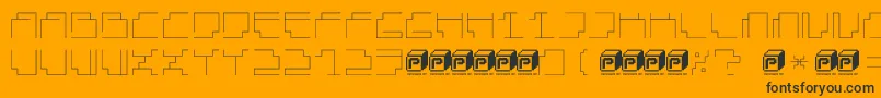 Más sobre la fuente PapercubeLight fuente PapercubeLight – Fuentes Negras Sobre Fondo Naranja