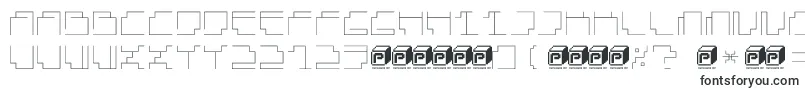 PapercubeLight Font – Fonts for Gta San Andreas