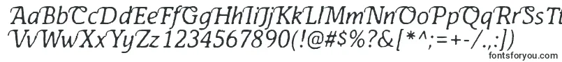 AntihistoryItalic Font – Duck Fonts