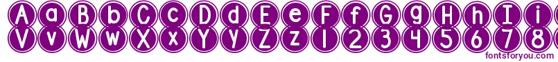 DjbPokeyDots Font – Purple Fonts