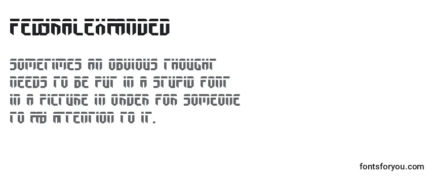 FedyralExpanded-fontti