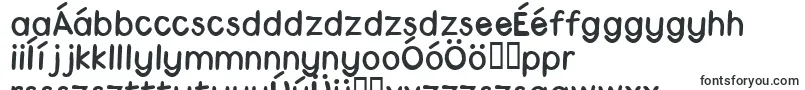Шрифт Medrano – венгерские шрифты