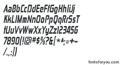  ZektoncdhvItalic font