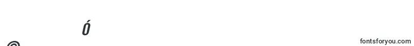 TradeGothicLtBoldCondensedNo.20Oblique Font – Uighur Fonts