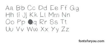 Katesketchyprint Font