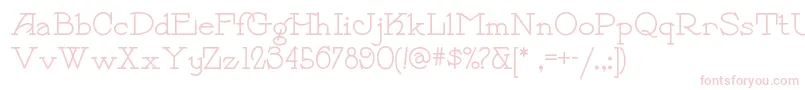 Payzantpennf Font – Pink Fonts