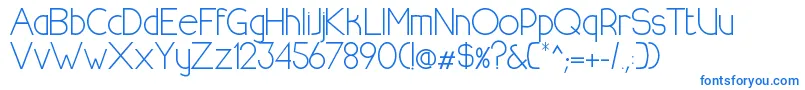 HalfmoonrisingRegular Font – Blue Fonts