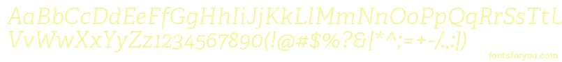 AdelleCyrillicLightItalic Font – Yellow Fonts