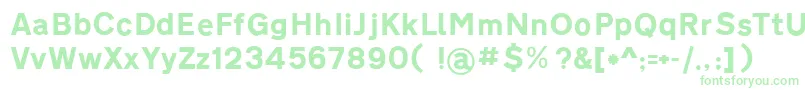 Roadgeek2005TransportHeavy Font – Green Fonts