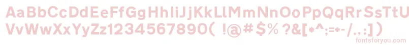 Roadgeek2005TransportHeavy Font – Pink Fonts