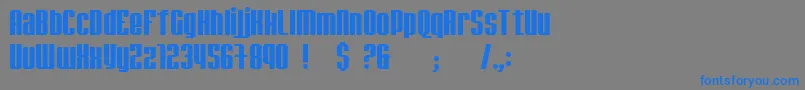 JadeMonkey Font – Blue Fonts on Gray Background