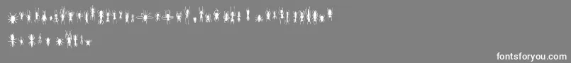 FeWinBugs Font – White Fonts on Gray Background