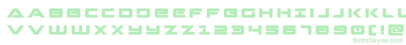 Strikelordtitle Font – Green Fonts on White Background